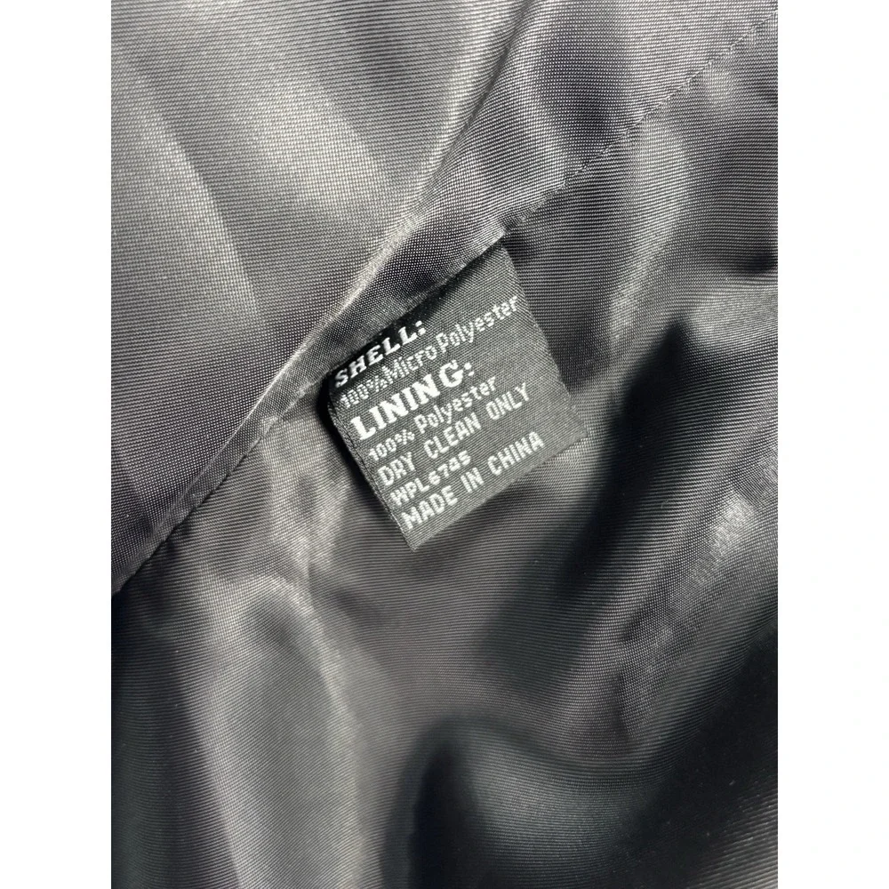Black Western 46R Blazer Jacket Sport Suit Coat Microfiber Faux Suede‎ Cowboy